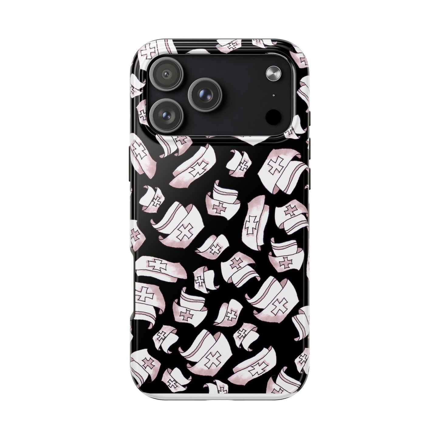Happy Hats Black Phone Case
