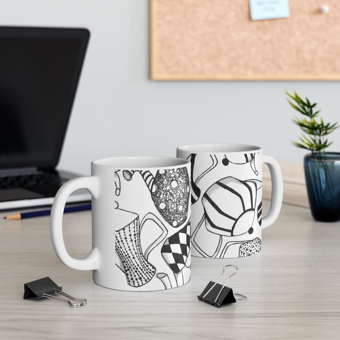 Coffee, Tea Anyone? White Cup