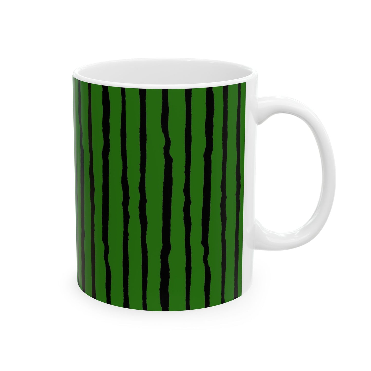 Sorta Stripe Green / Black Cup