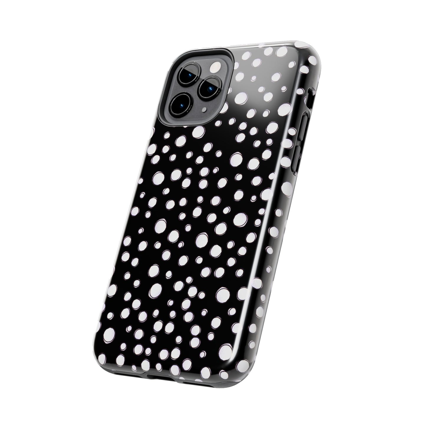 Pot Dots Black Phone Case