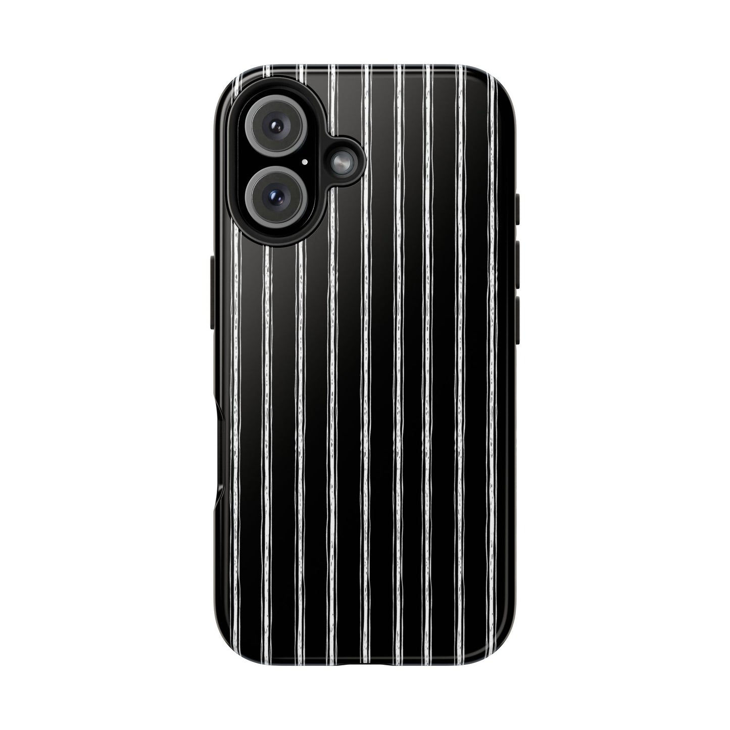 Napkin Stripe Black / White Phone Case