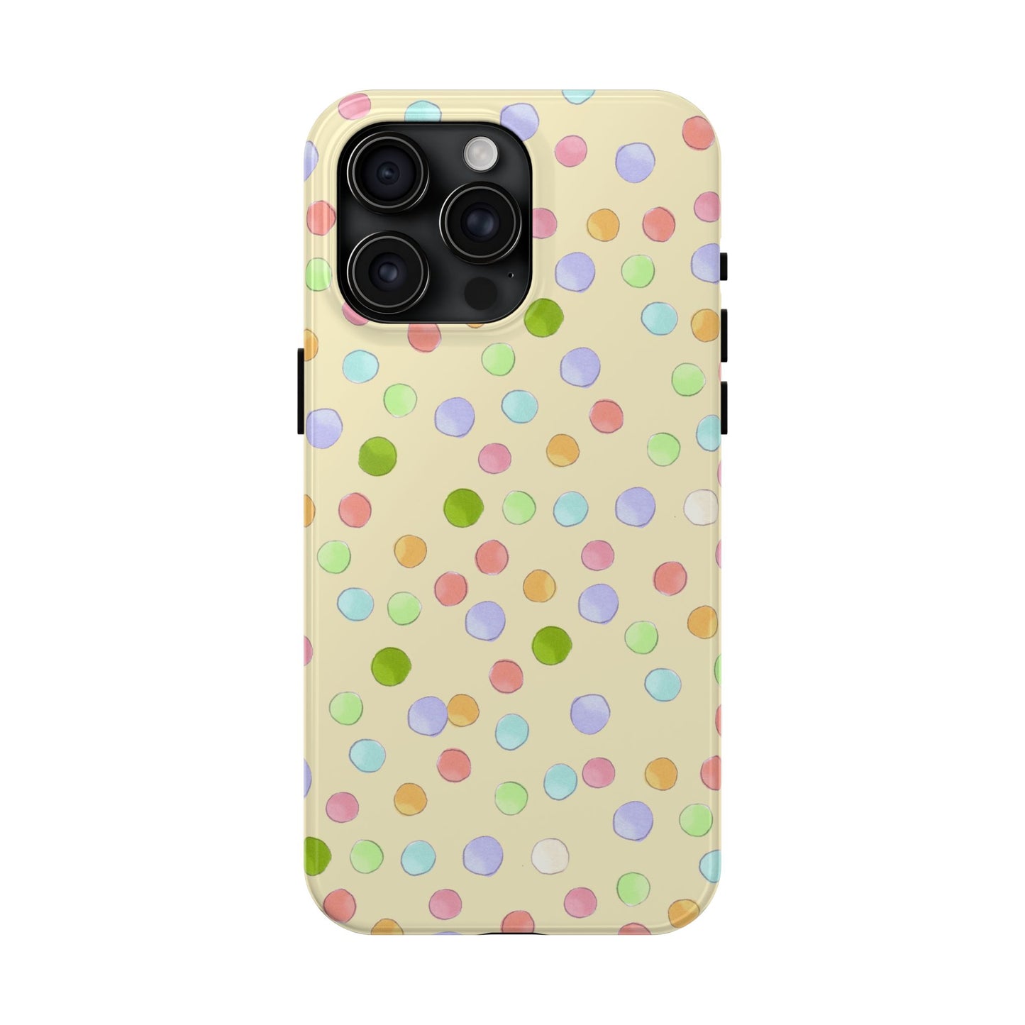Happy Dots Yellow Phone Case