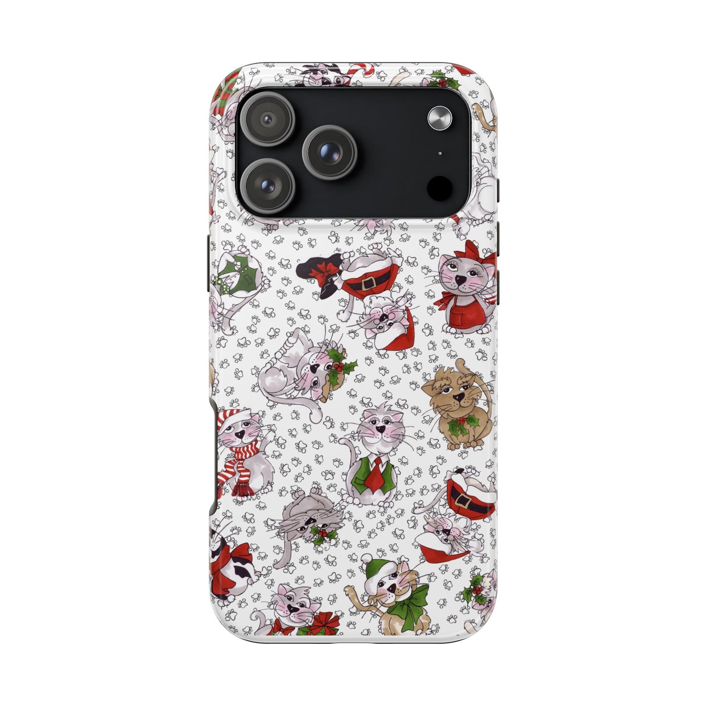 Kitty Blizzard White Phone Case
