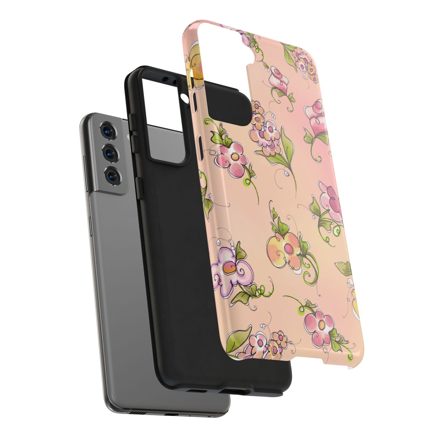 Flower Toss Sunrise Phone Case