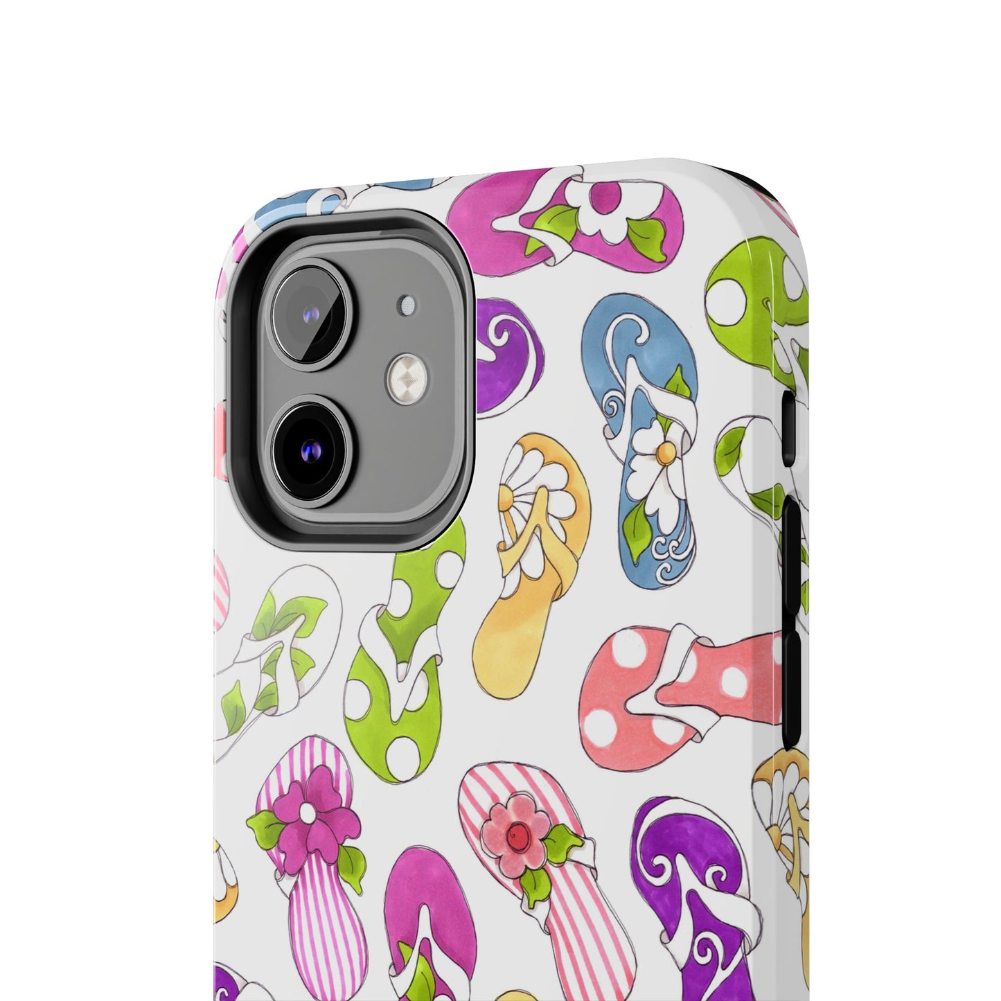 Flip Flops White Phone Case