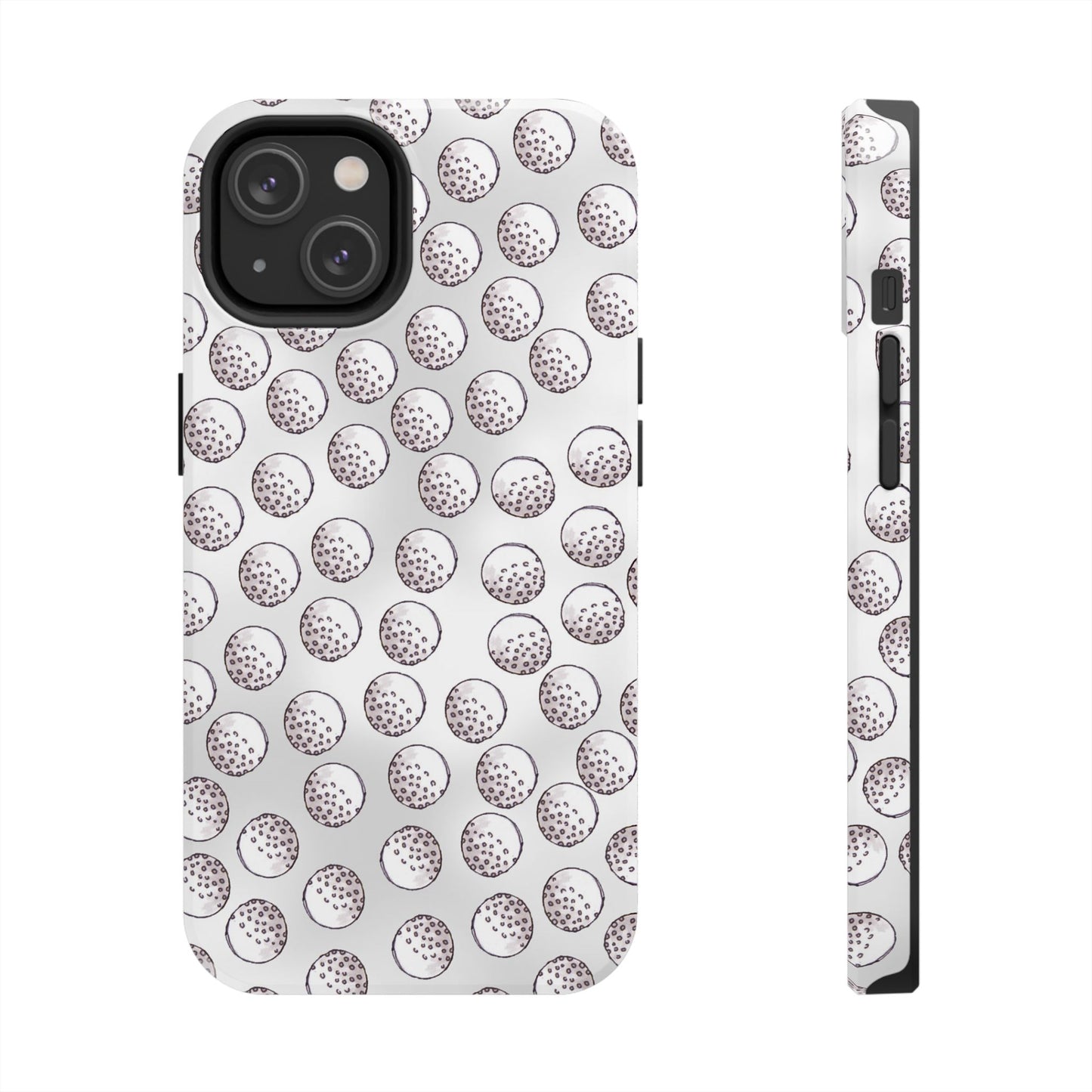 Ball Dots Gray Phone Case