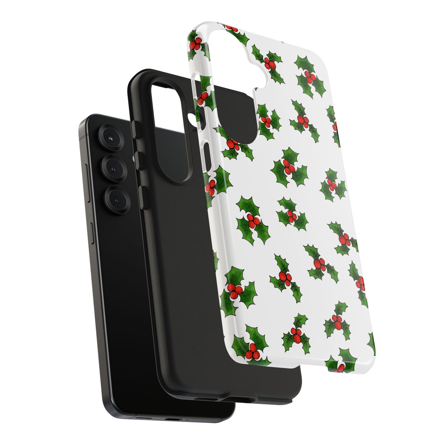 Lotsa Holly White Phone Case