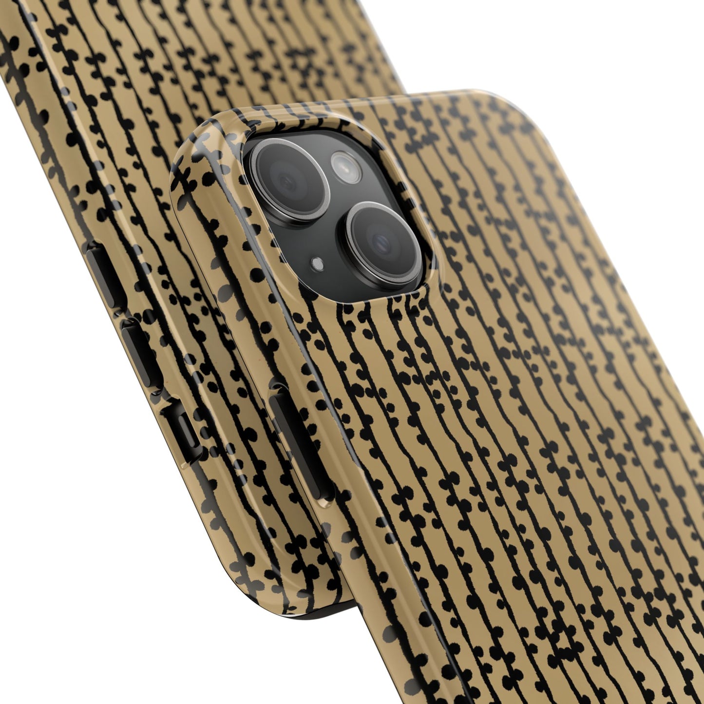 Loopy Stripe Tan Phone Case
