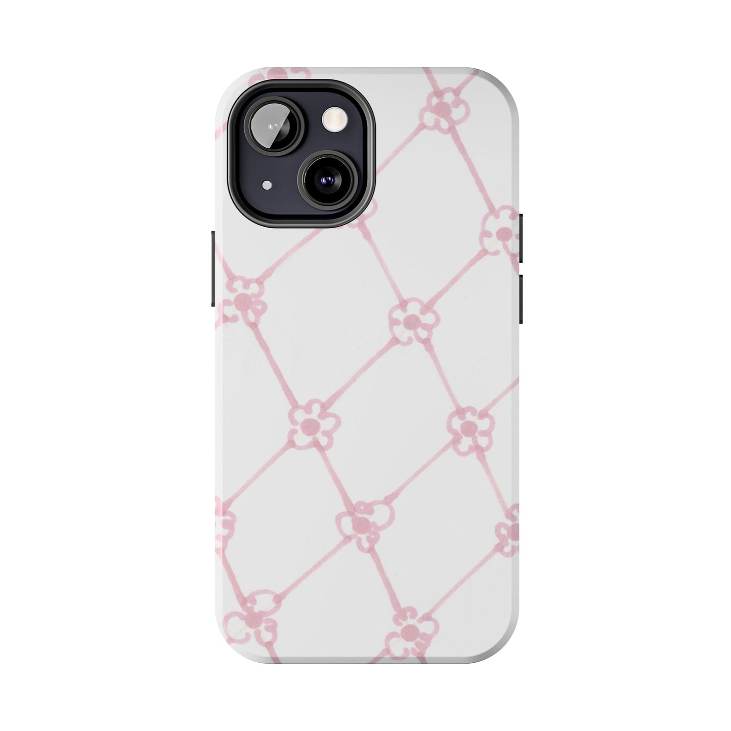 Flower Model Scroll Phone Case