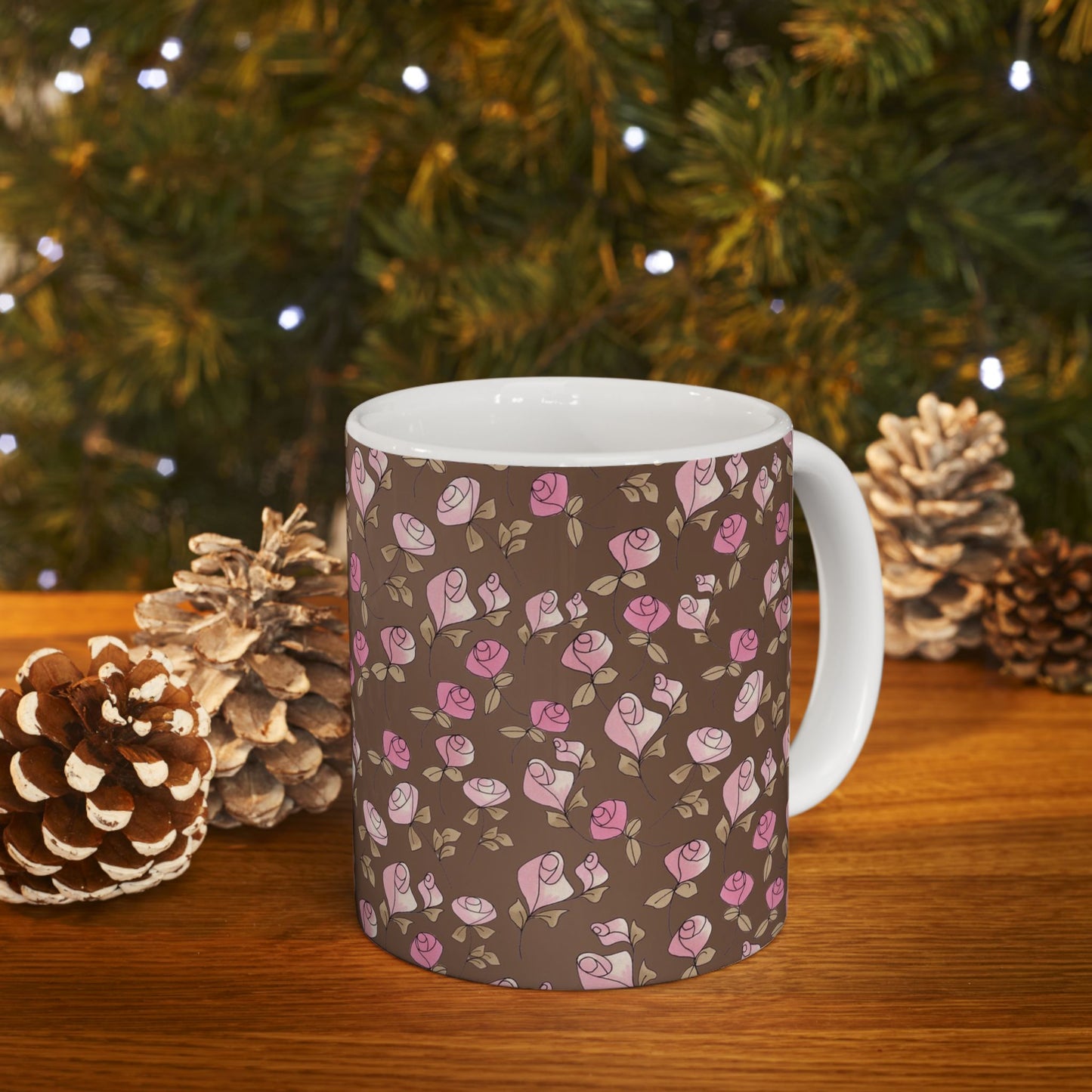 Little Bitty Roses Chocolate Cup