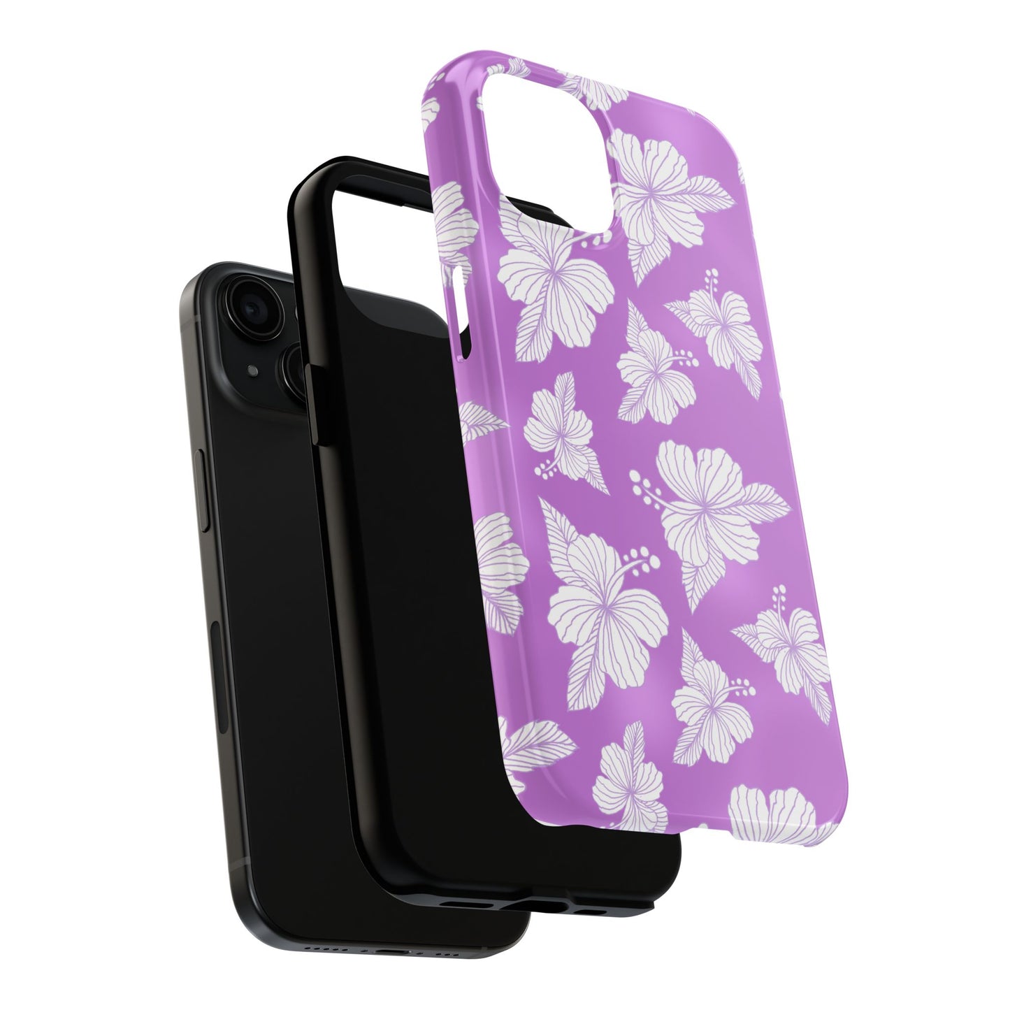 Hibiscus Lilac Phone Case
