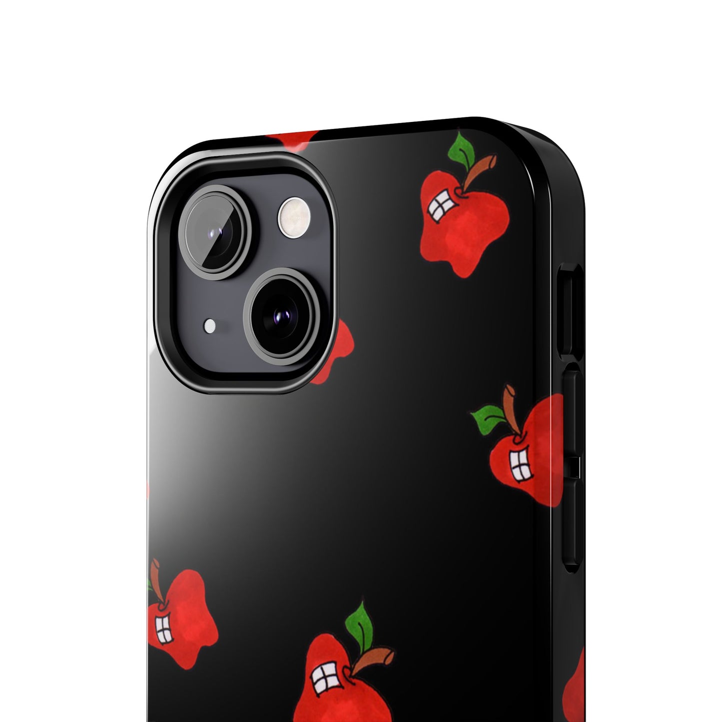 Flying Apples Black Phone Case