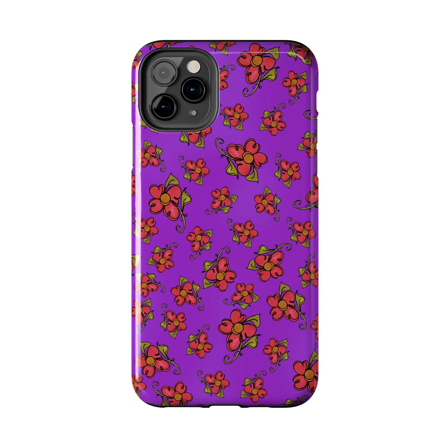 Daisy Caper Purple Phone Case