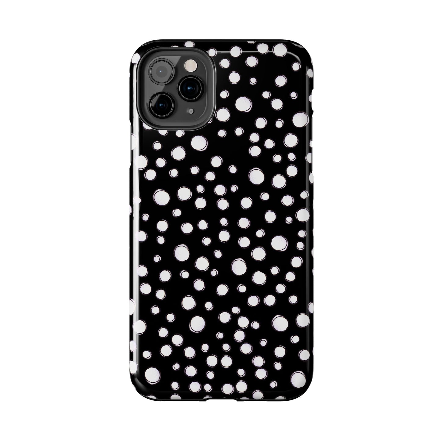 Pot Dots Black Phone Case