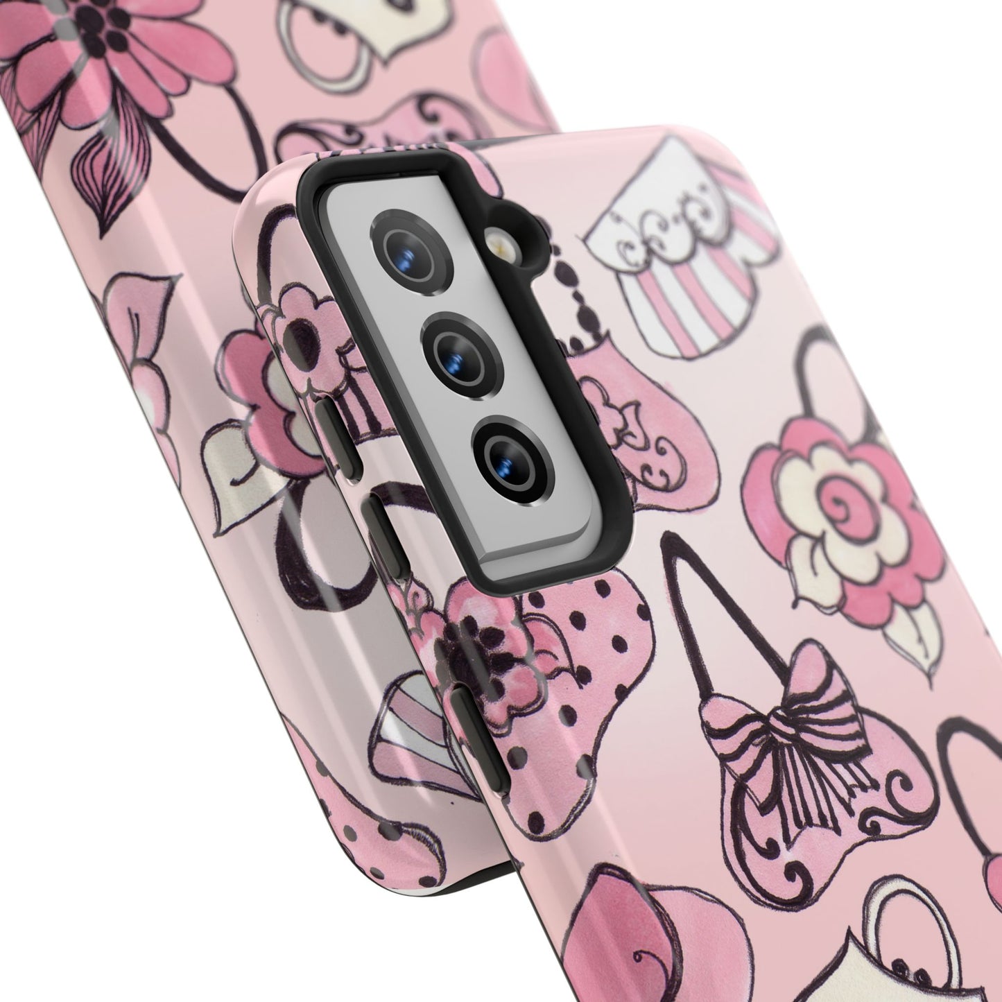 Cat Bags Pink Phone Case