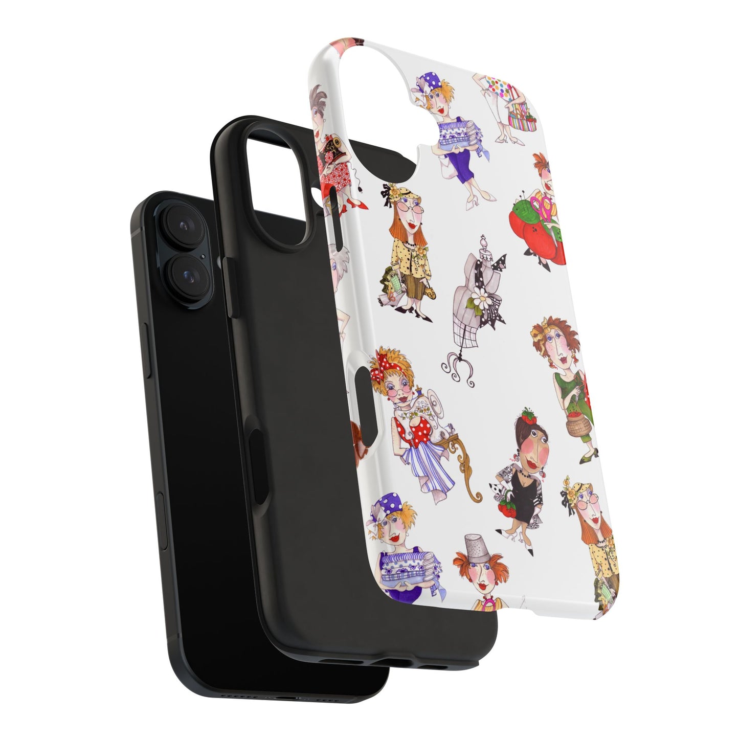 Sewphisticates White Phone Case