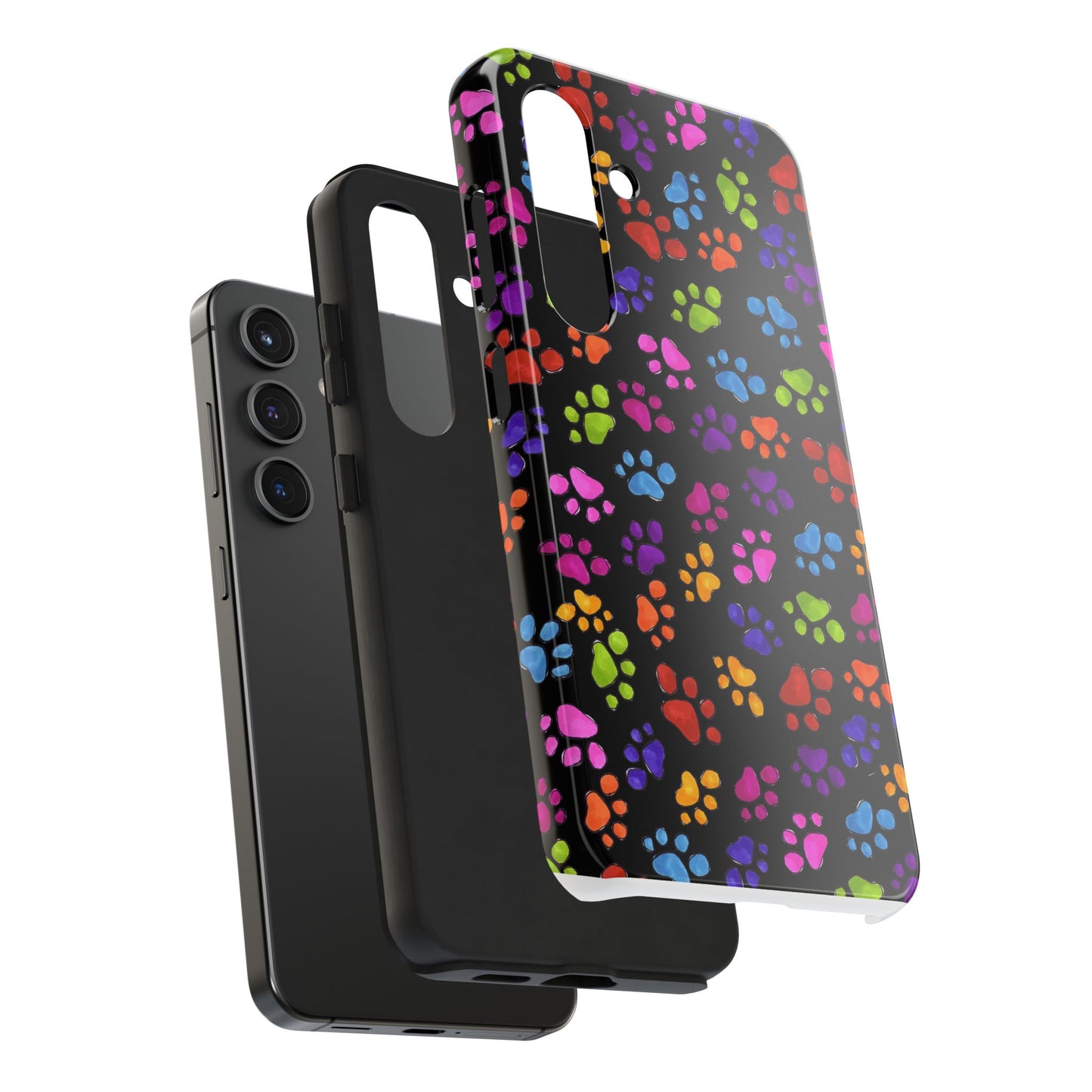 Fancy Paws Black Phone Case