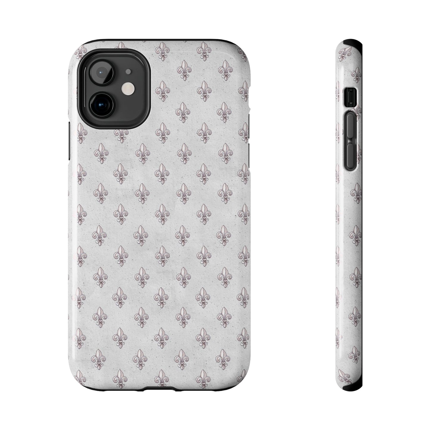 Fleurs Silver Phone Case