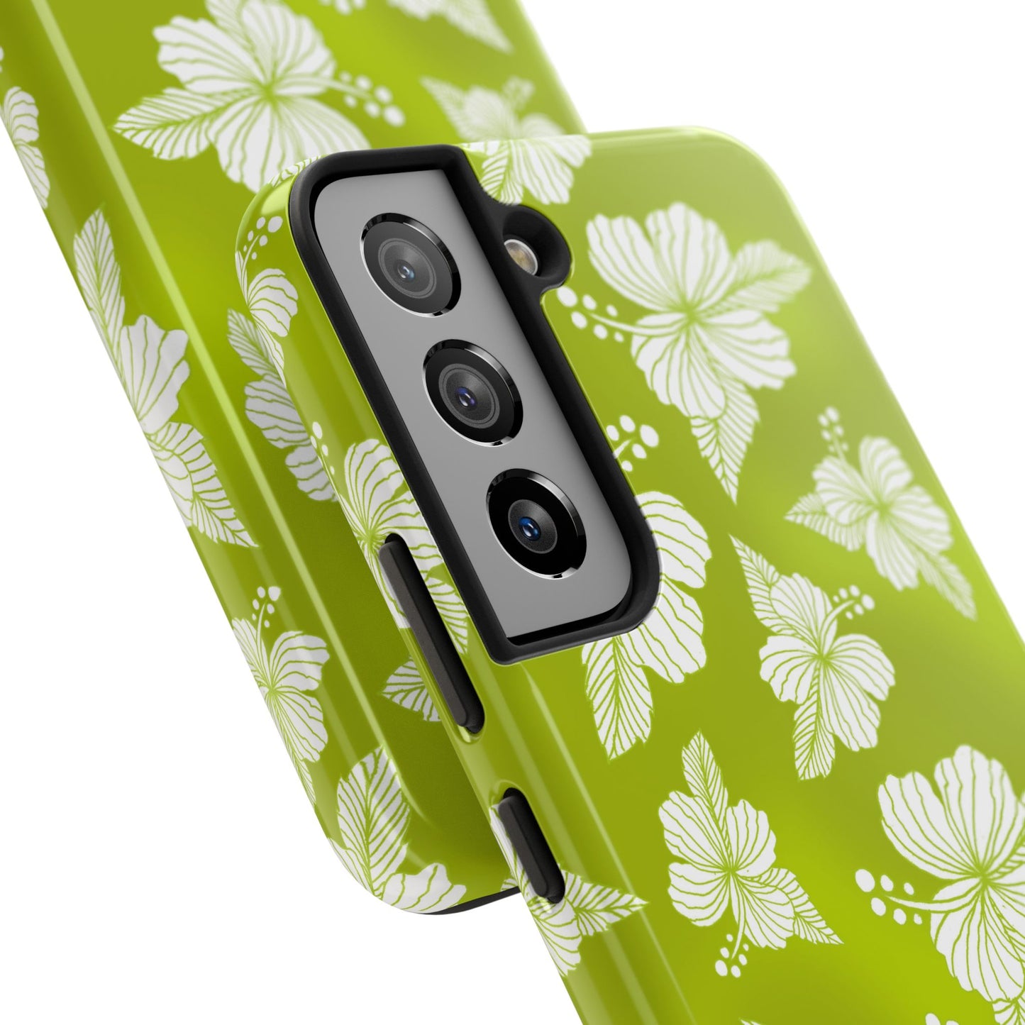 Hibiscus Green Phone Case
