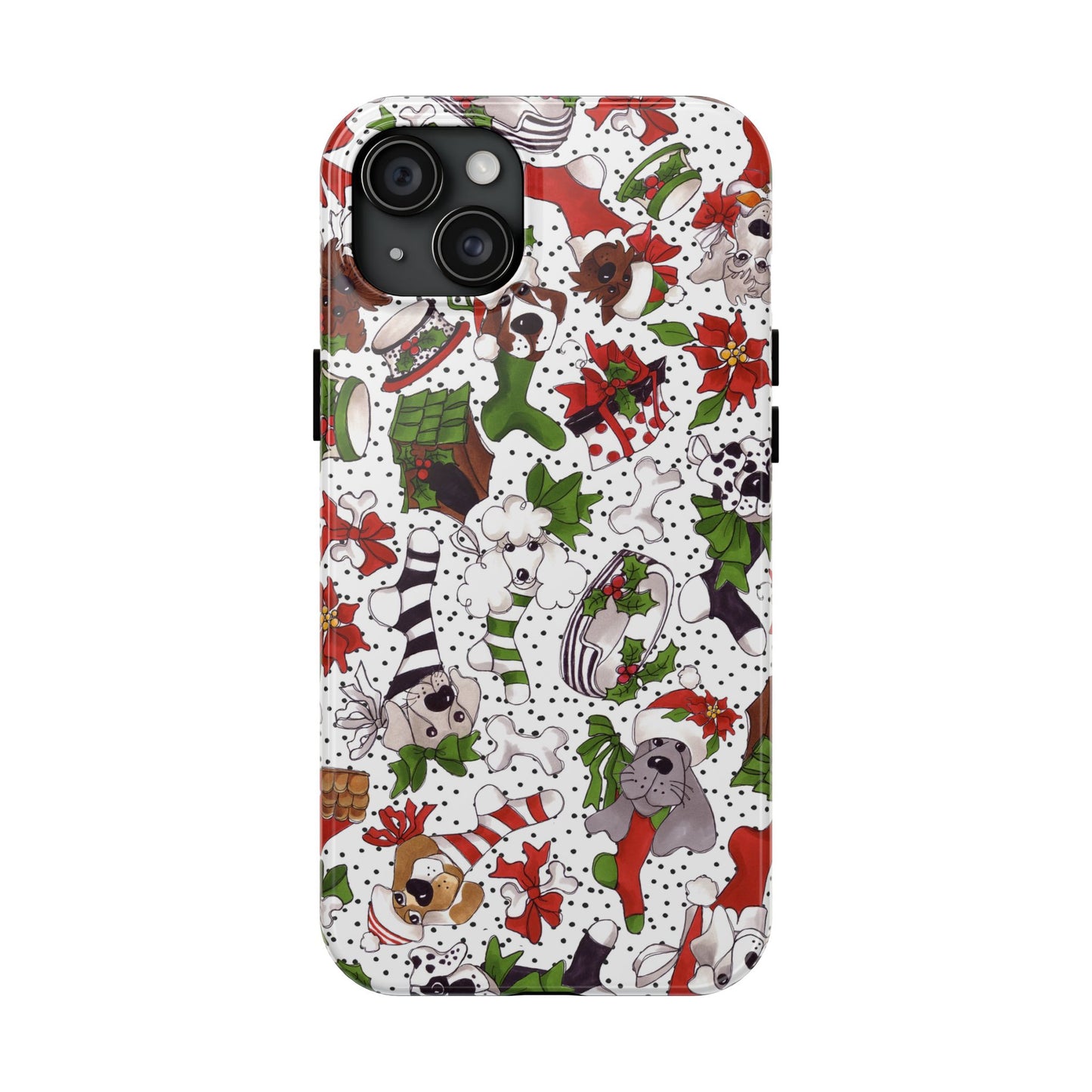 Holiday Fun Toss White Phone Case