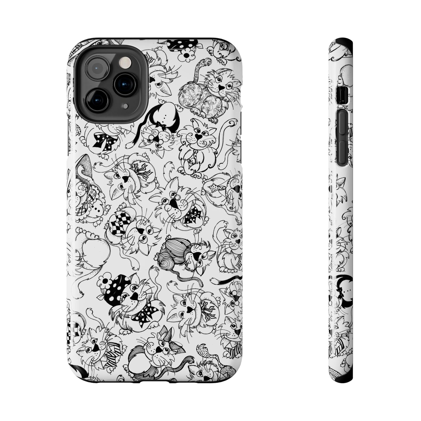 So Kitties Tossed White Phone Case