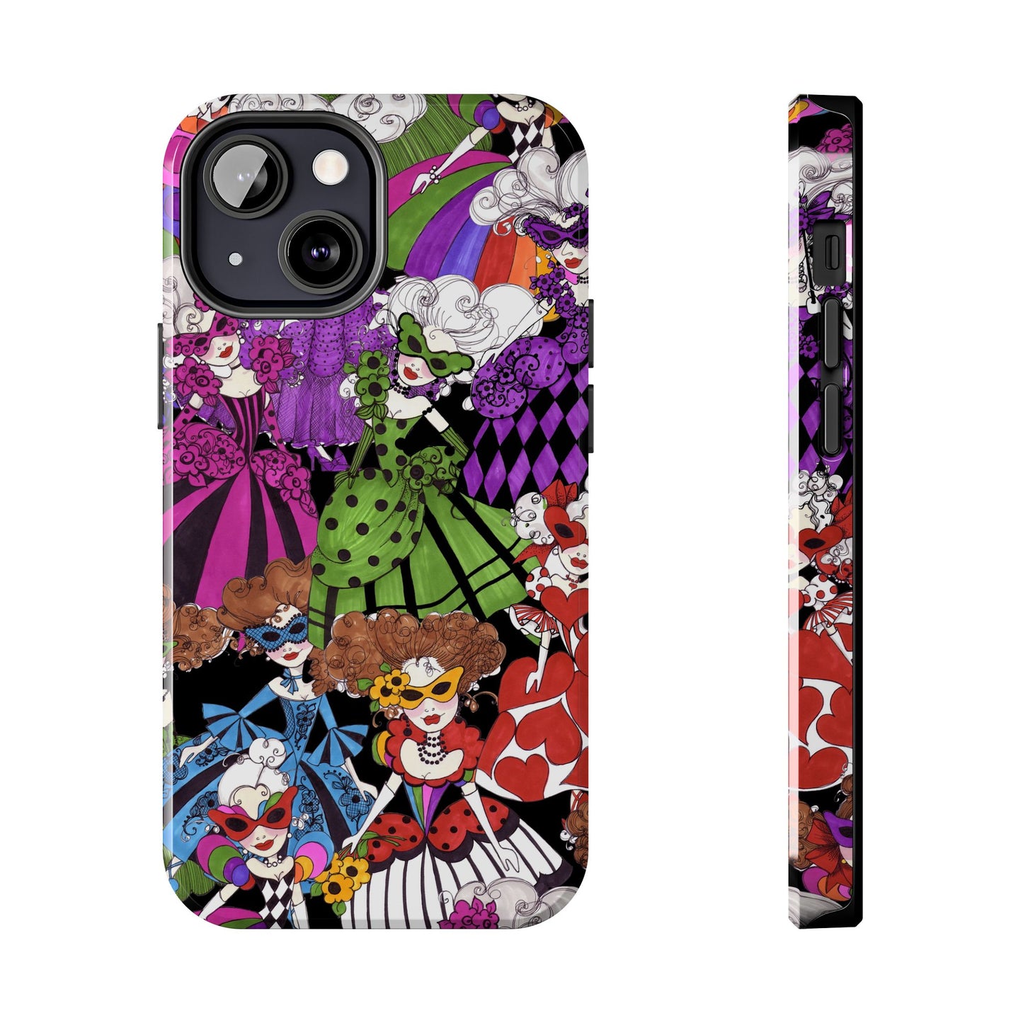 Crowded Dance Floor Black Phone Case