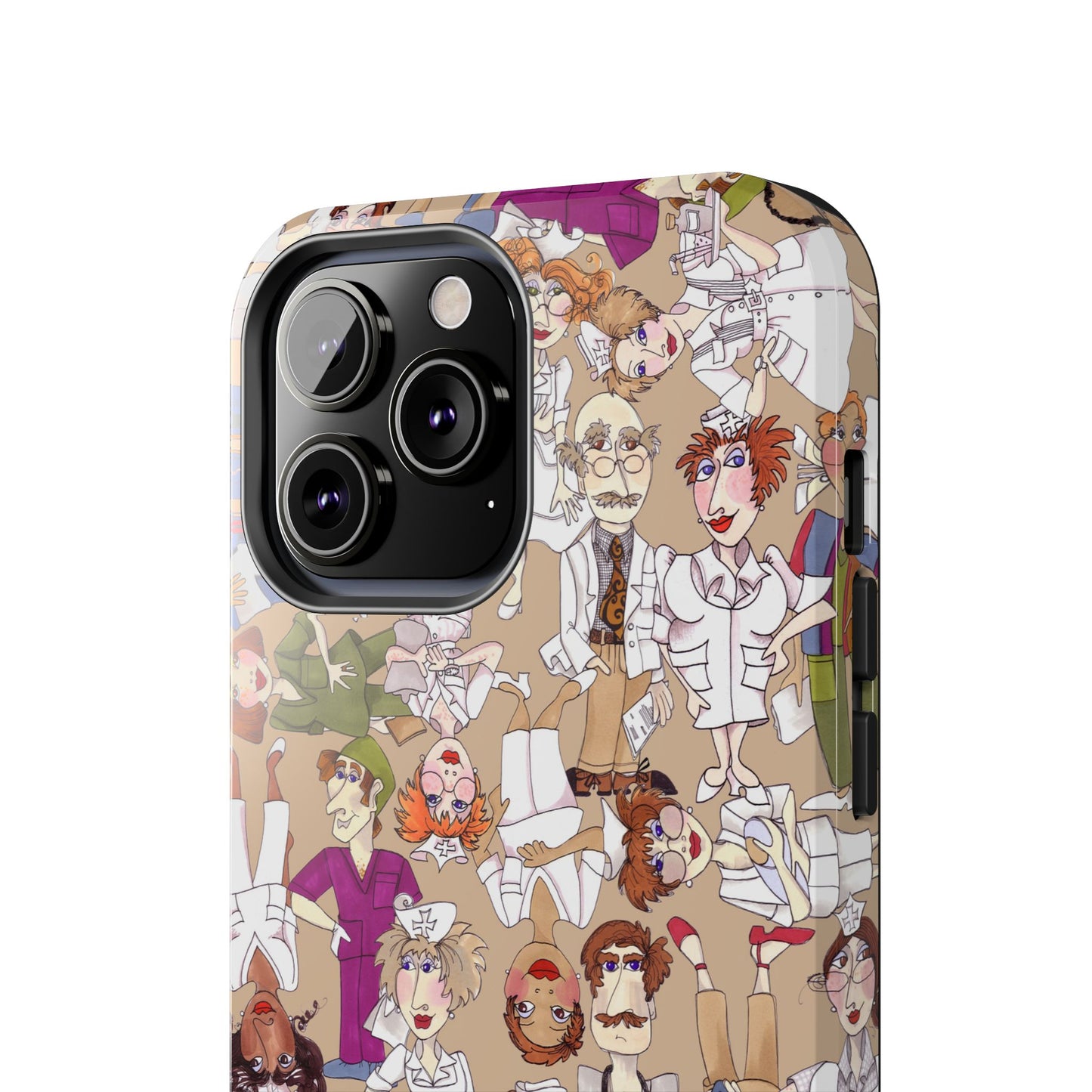 Diverse Nurse Khaki Phone Case