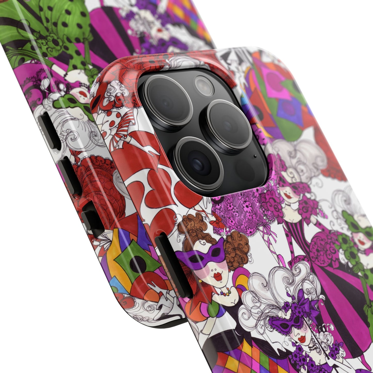 Crowded Dance Floor White Phone Case