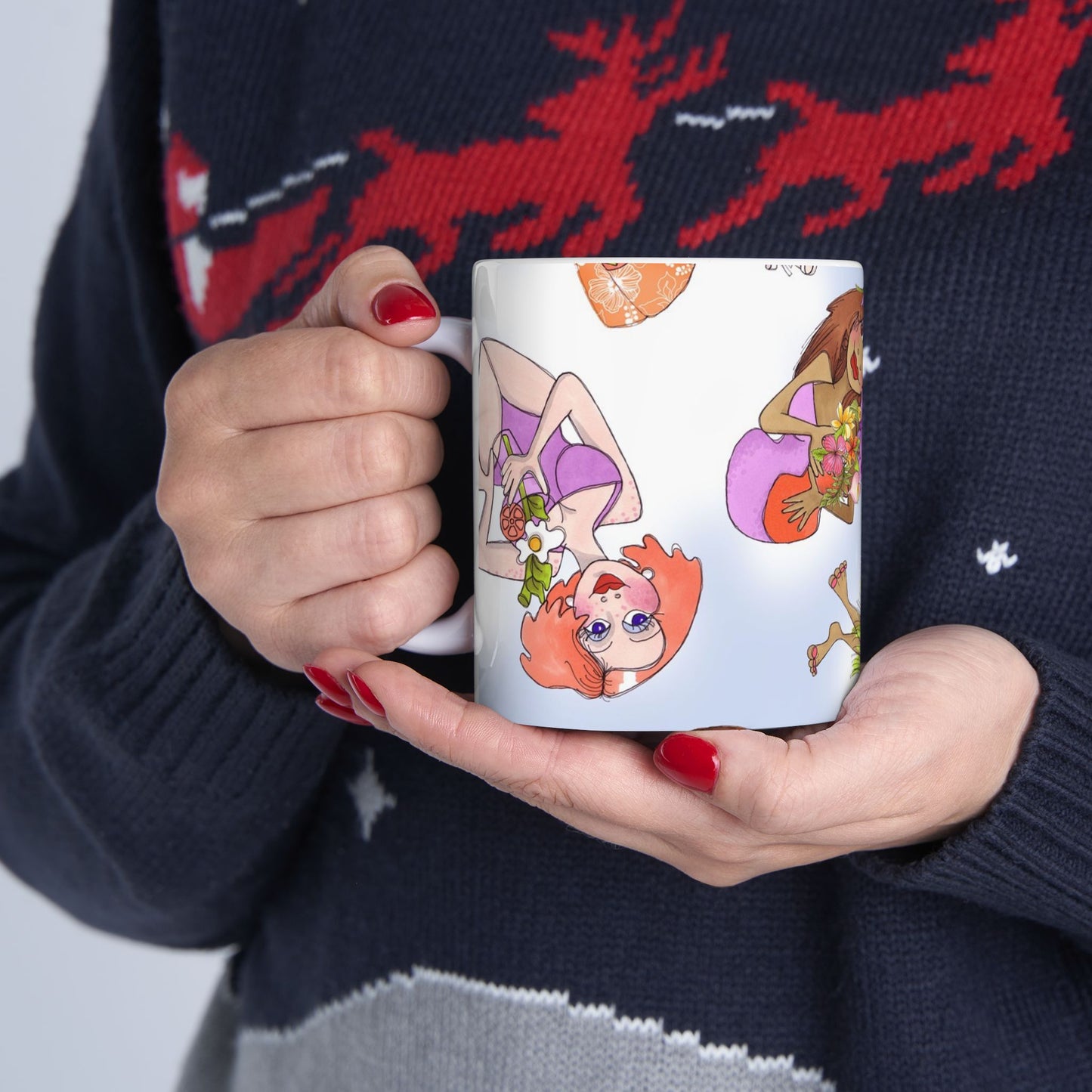 Island Toss Blue Sky Cup