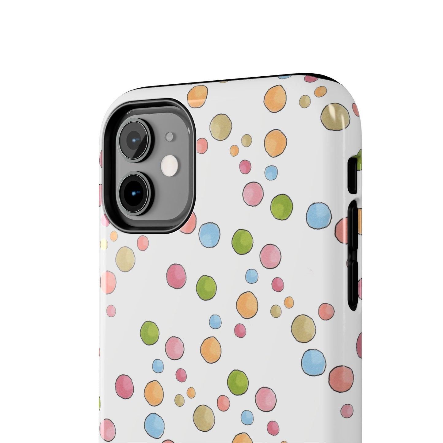 Clown Dots White Phone Case