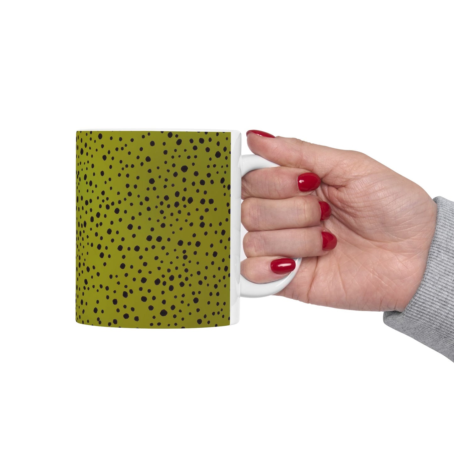 Pepper Dots Green Cup