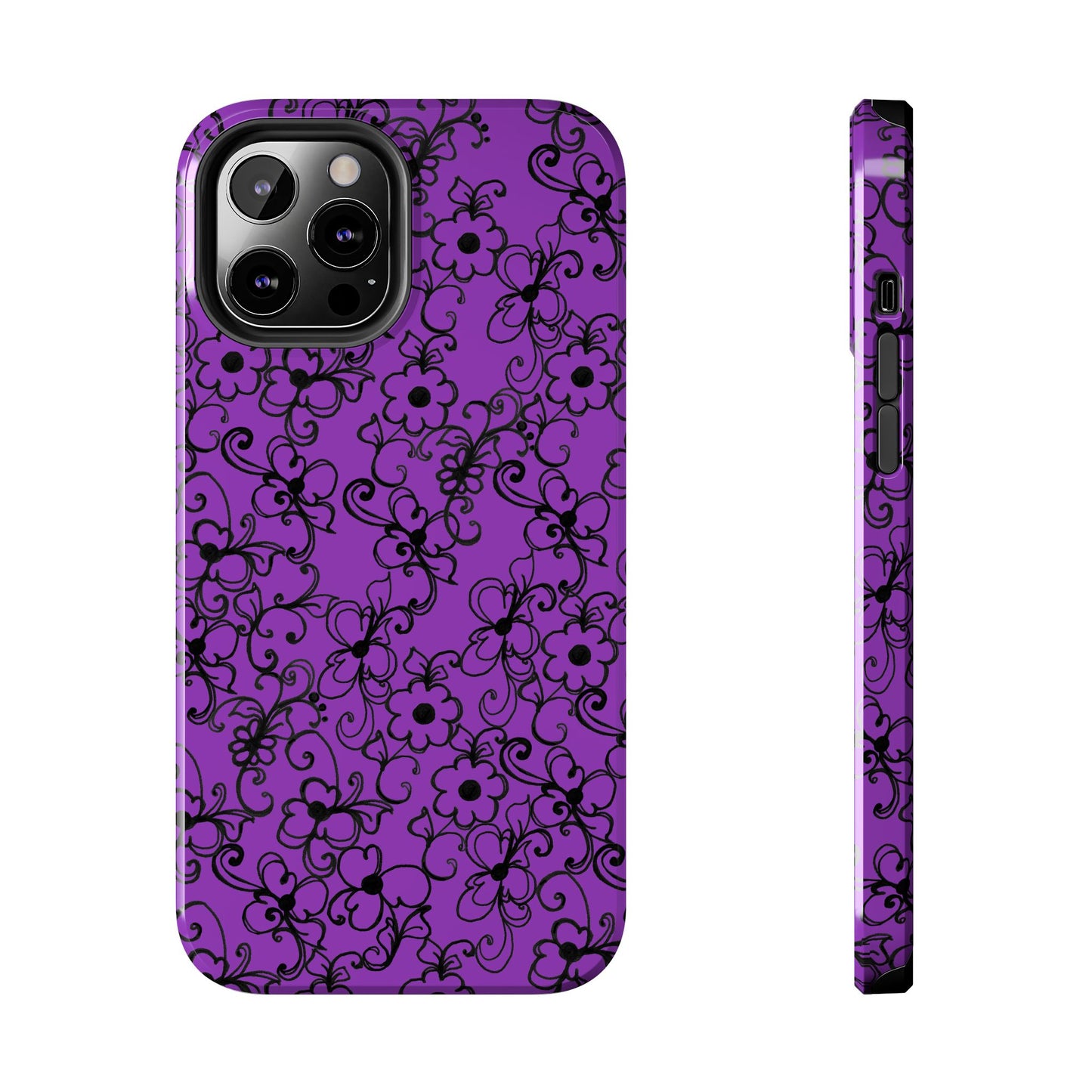 Daisy Jungle Purple Phone Case
