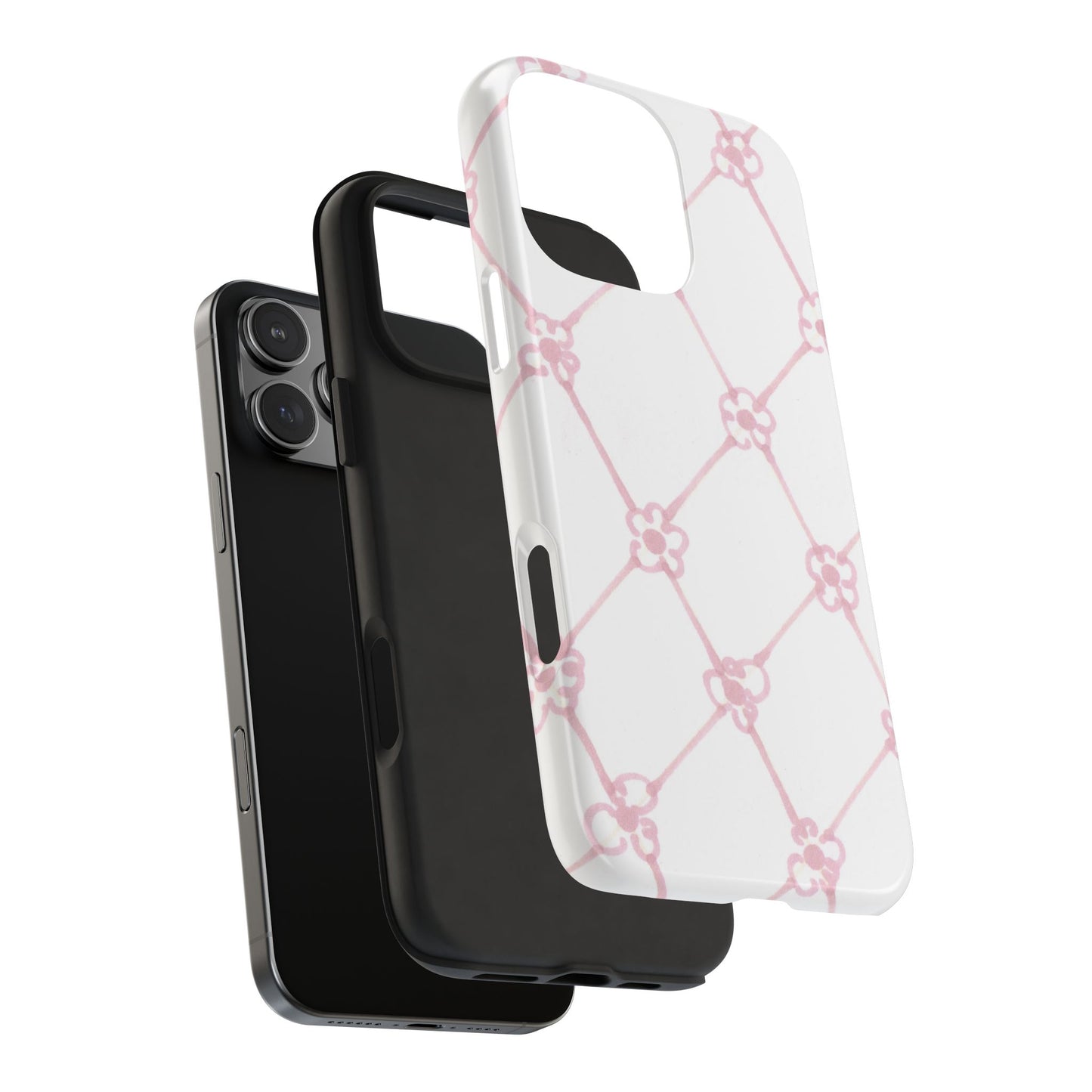 Flower Model Scroll Phone Case
