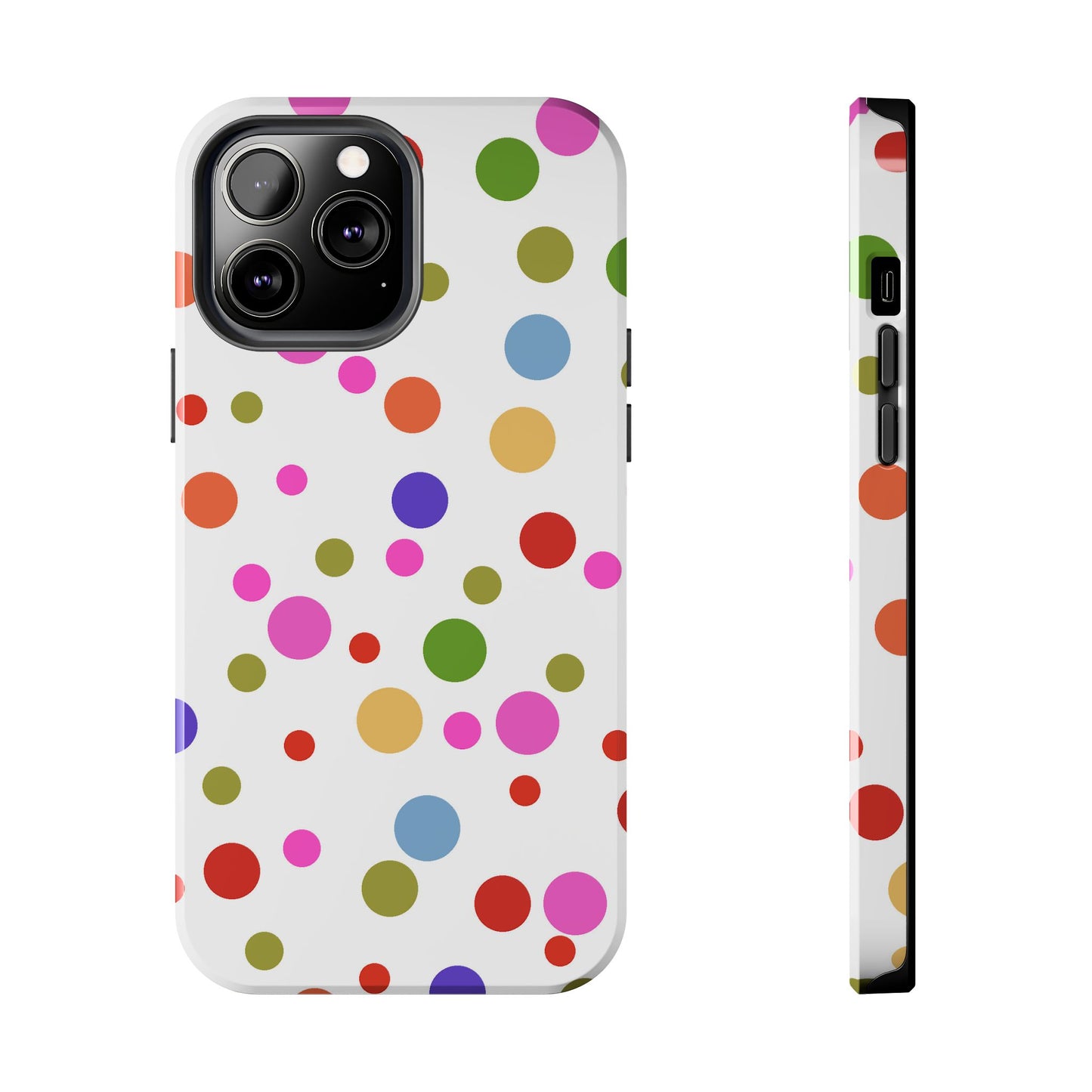 Dot Assortment White Phone Case