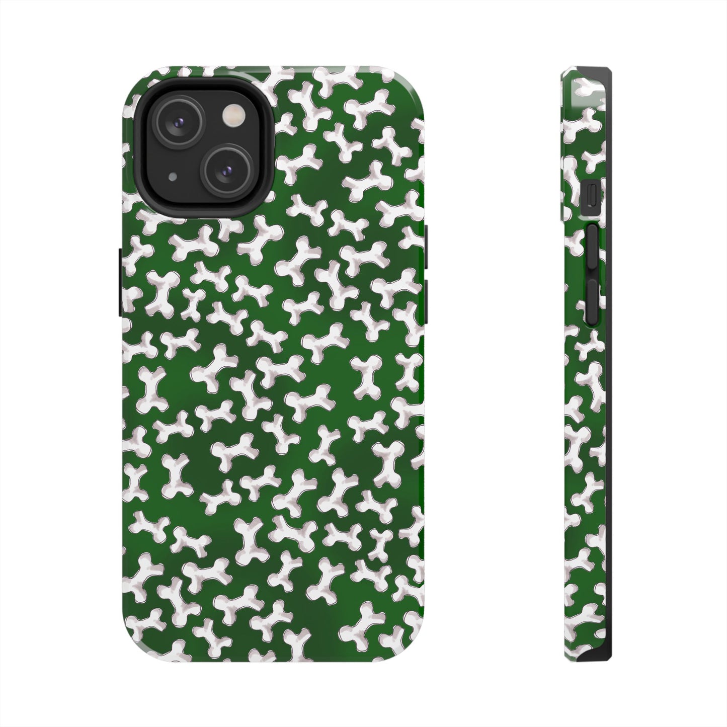 Bones a Lot Green Phone Case