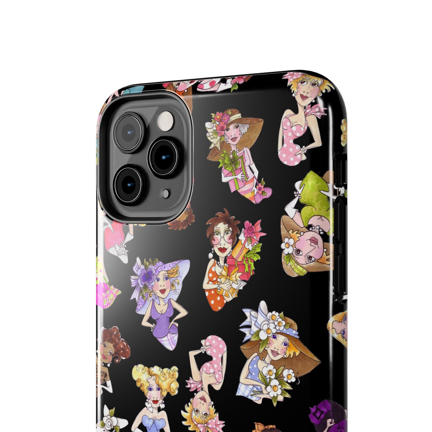 Fast Women Tossed Black Phone Case