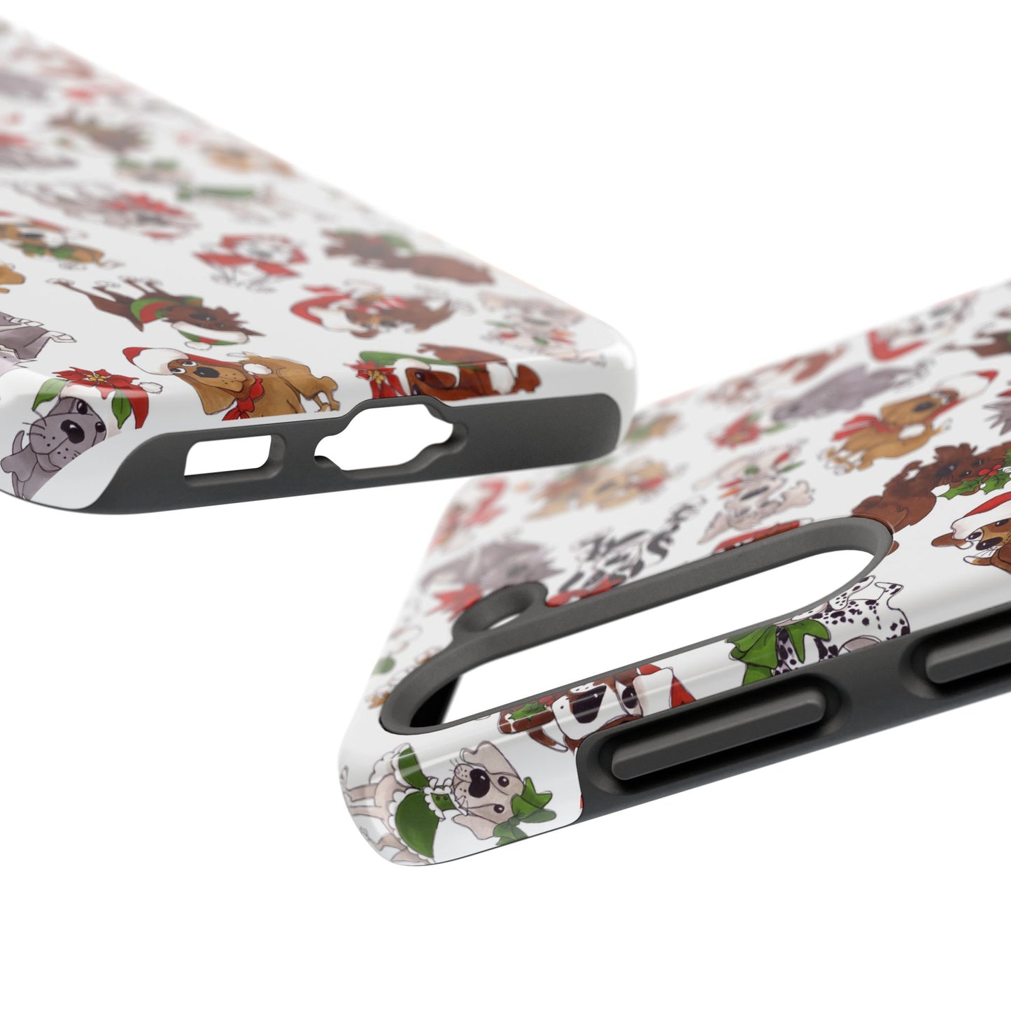 Doggie Toss White Phone Case