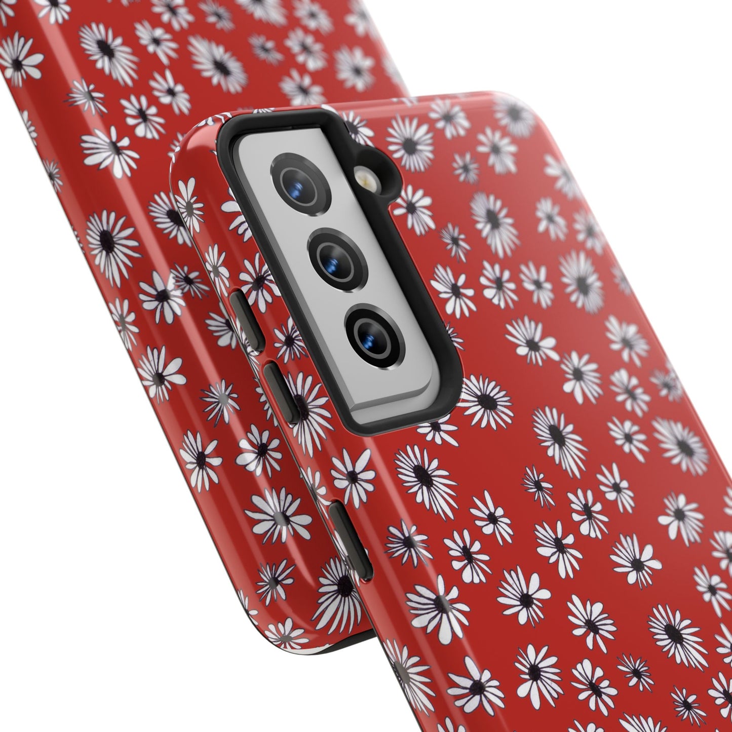Random Daisy Red / White Phone Case