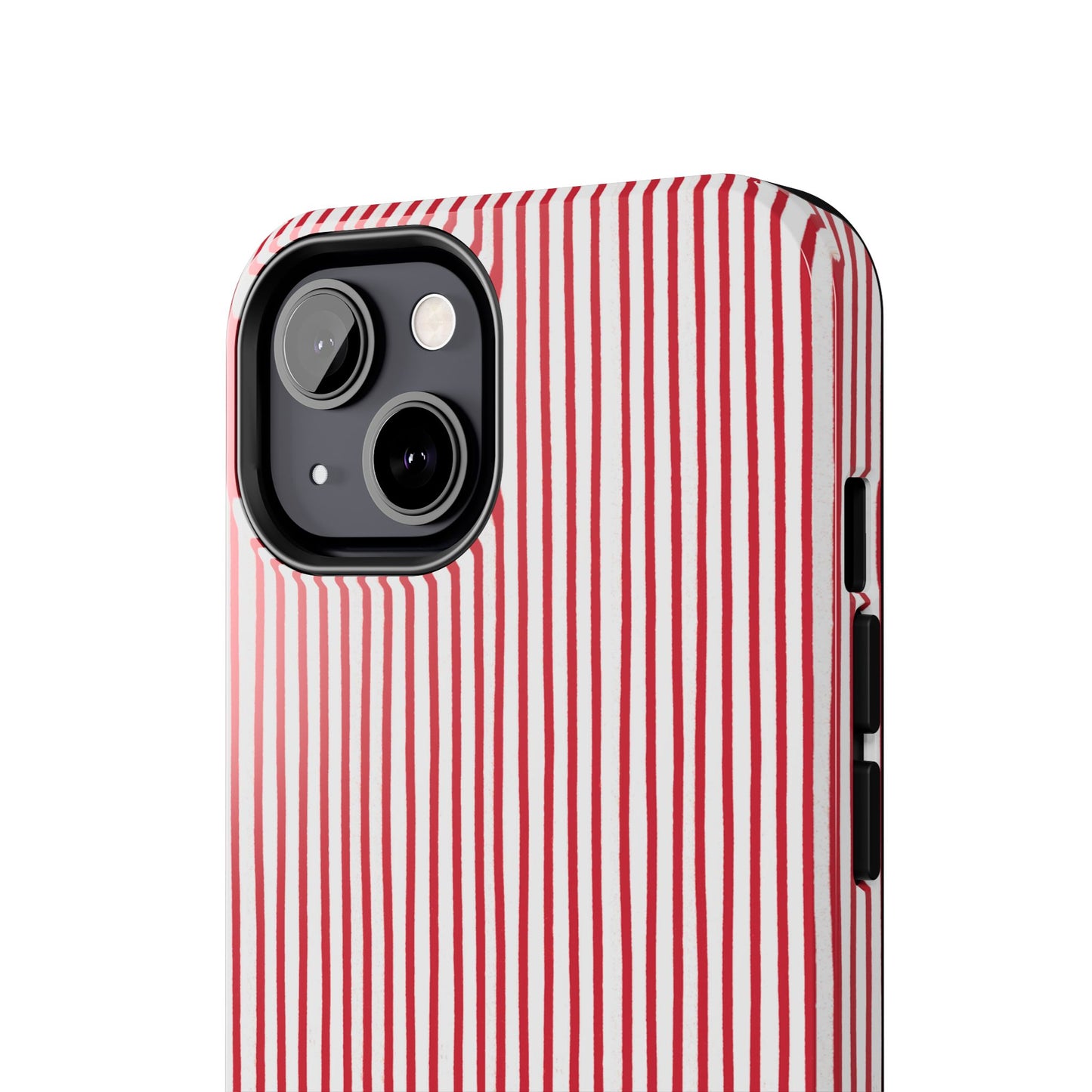 Candy Stripe White / Red Phone Case