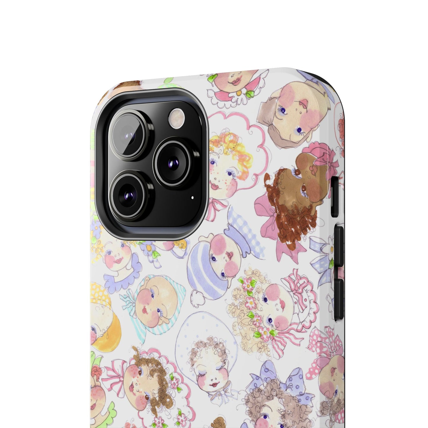 Baby Face Fling White Phone Case