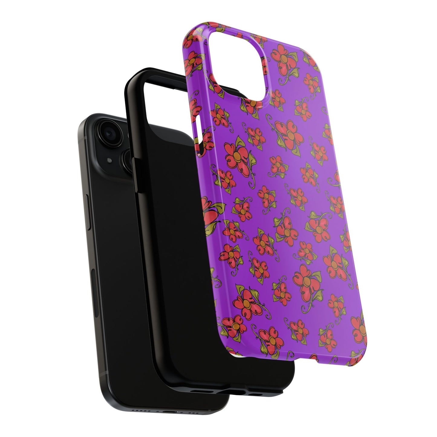 Daisy Caper Purple Phone Case