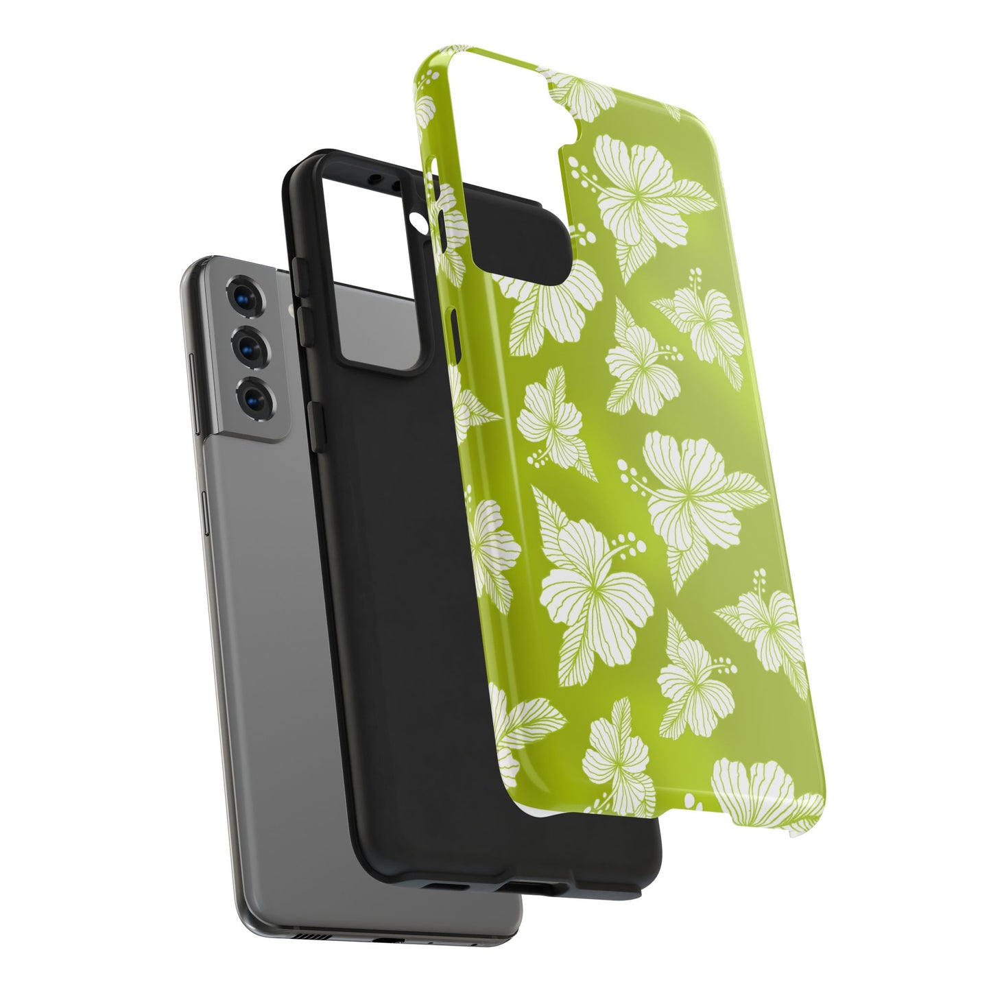 Hibiscus Green Phone Case