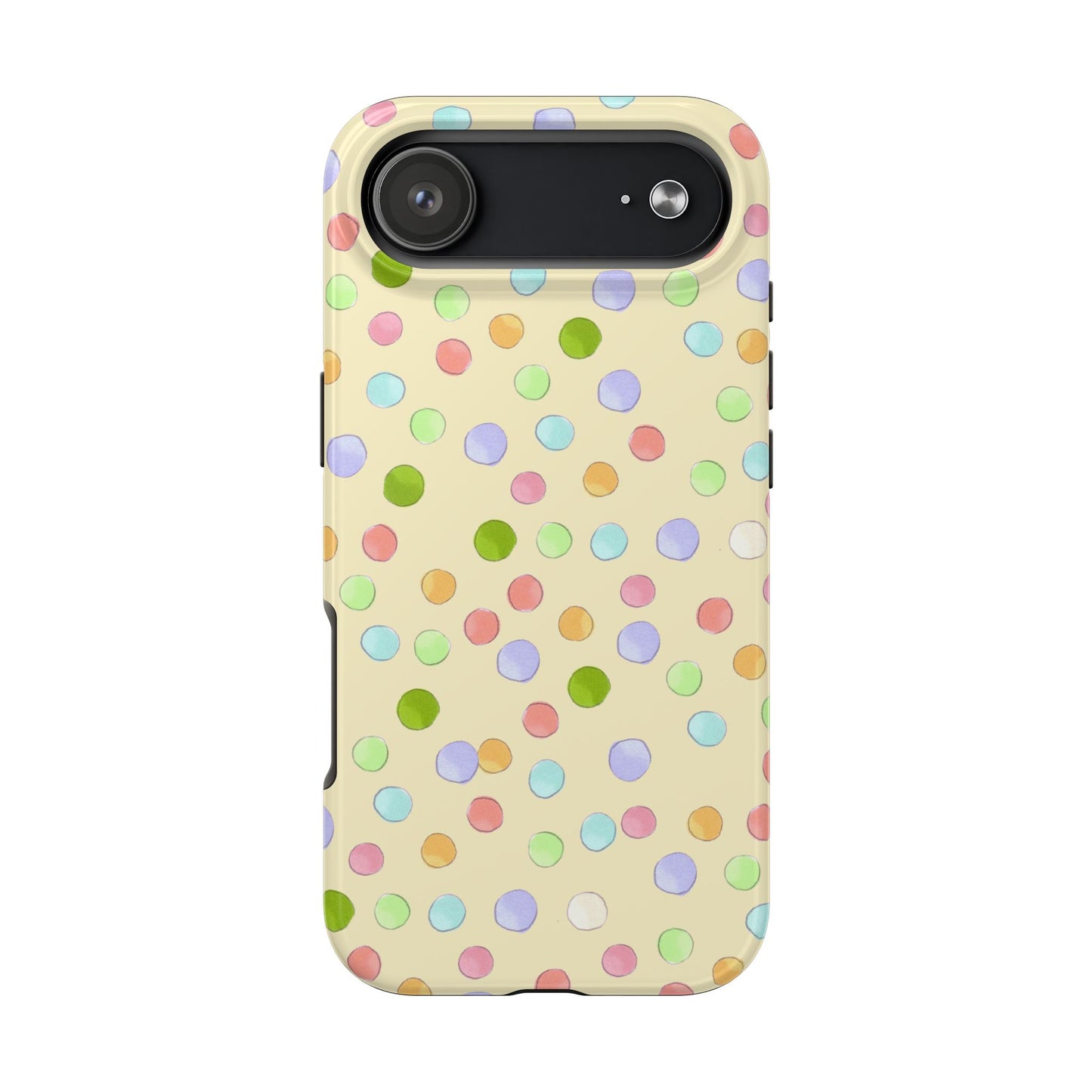 Happy Dots Yellow Phone Case
