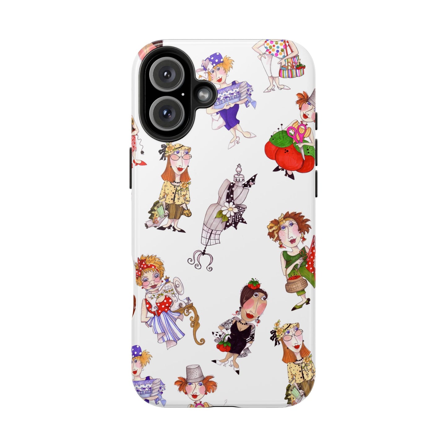 Sewphisticates White Phone Case