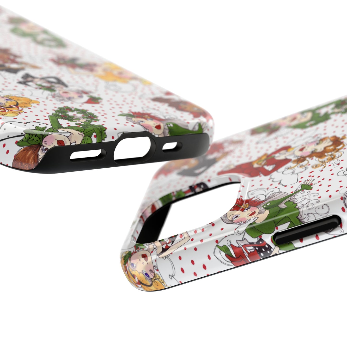 Fairy Toss White / Red Phone Case