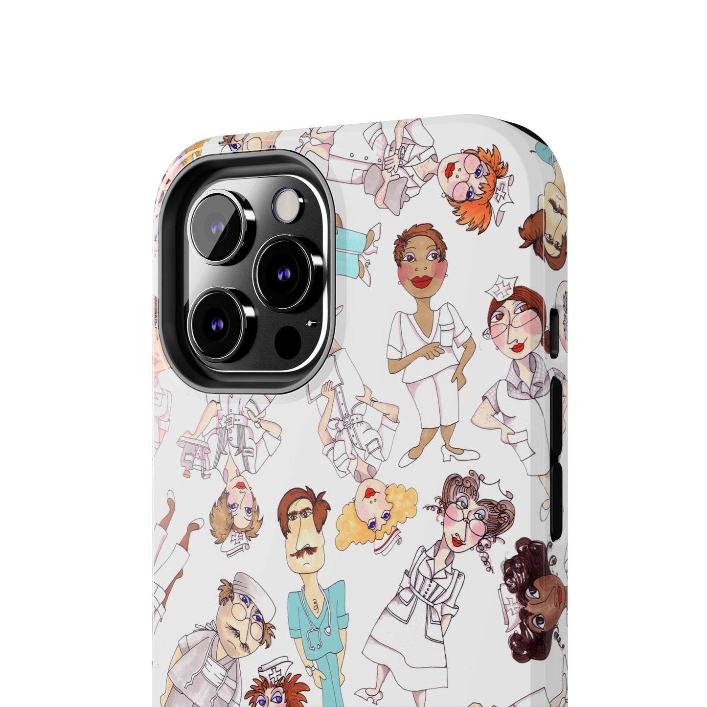 Happy Staff White Phone Case