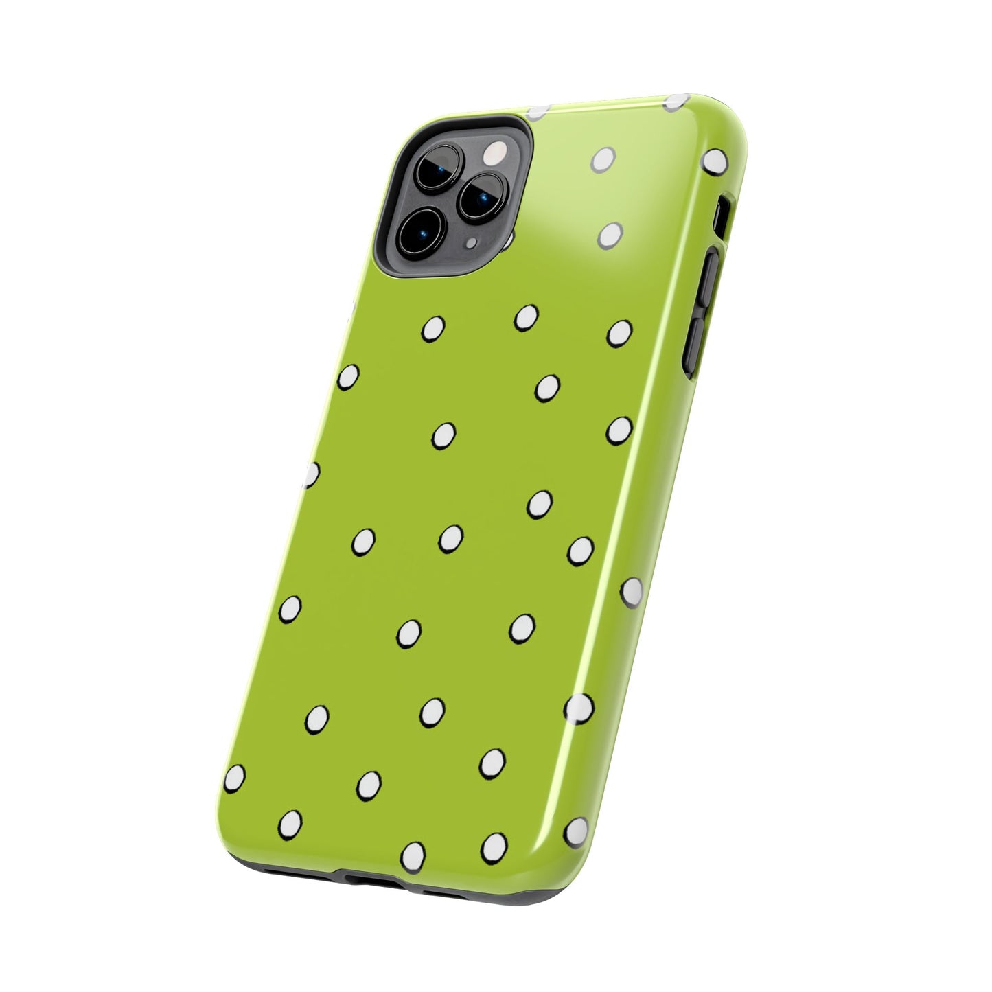 Lime Dots Phone Case