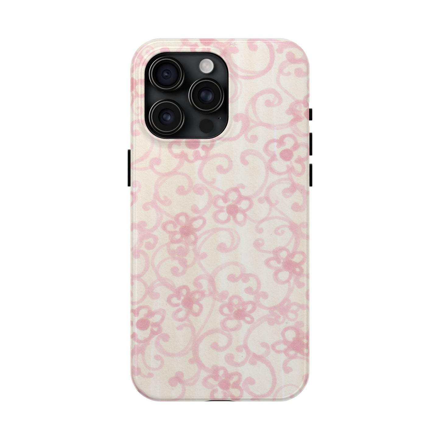 Floral Scroll Phone Case