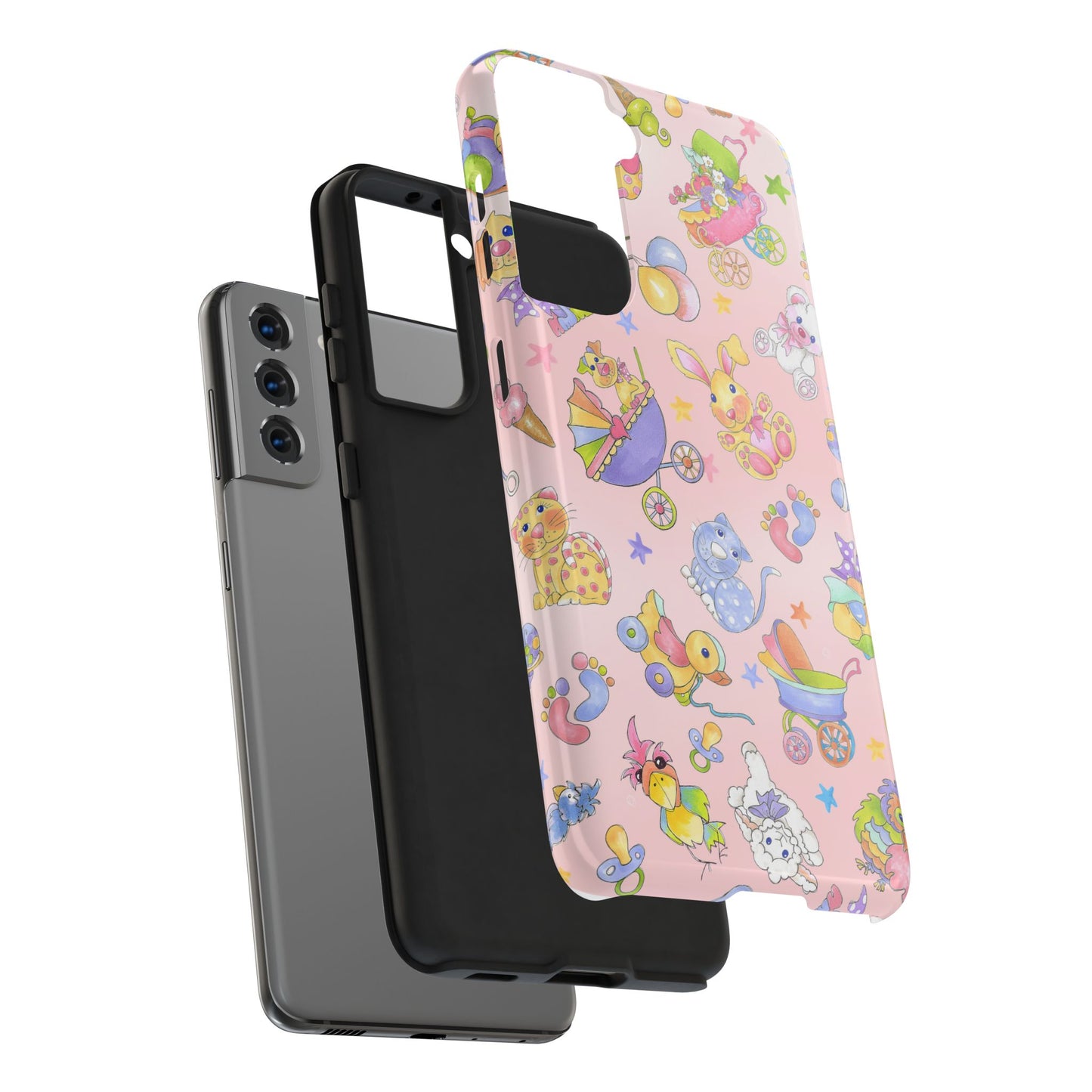 Busy Baby Pink Phone Case