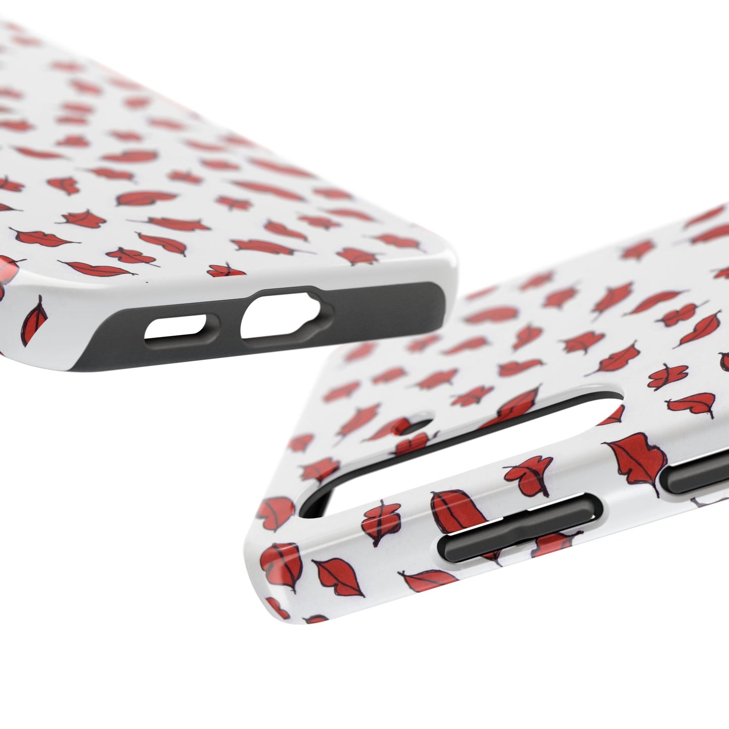 Autumn Lips White Phone Case